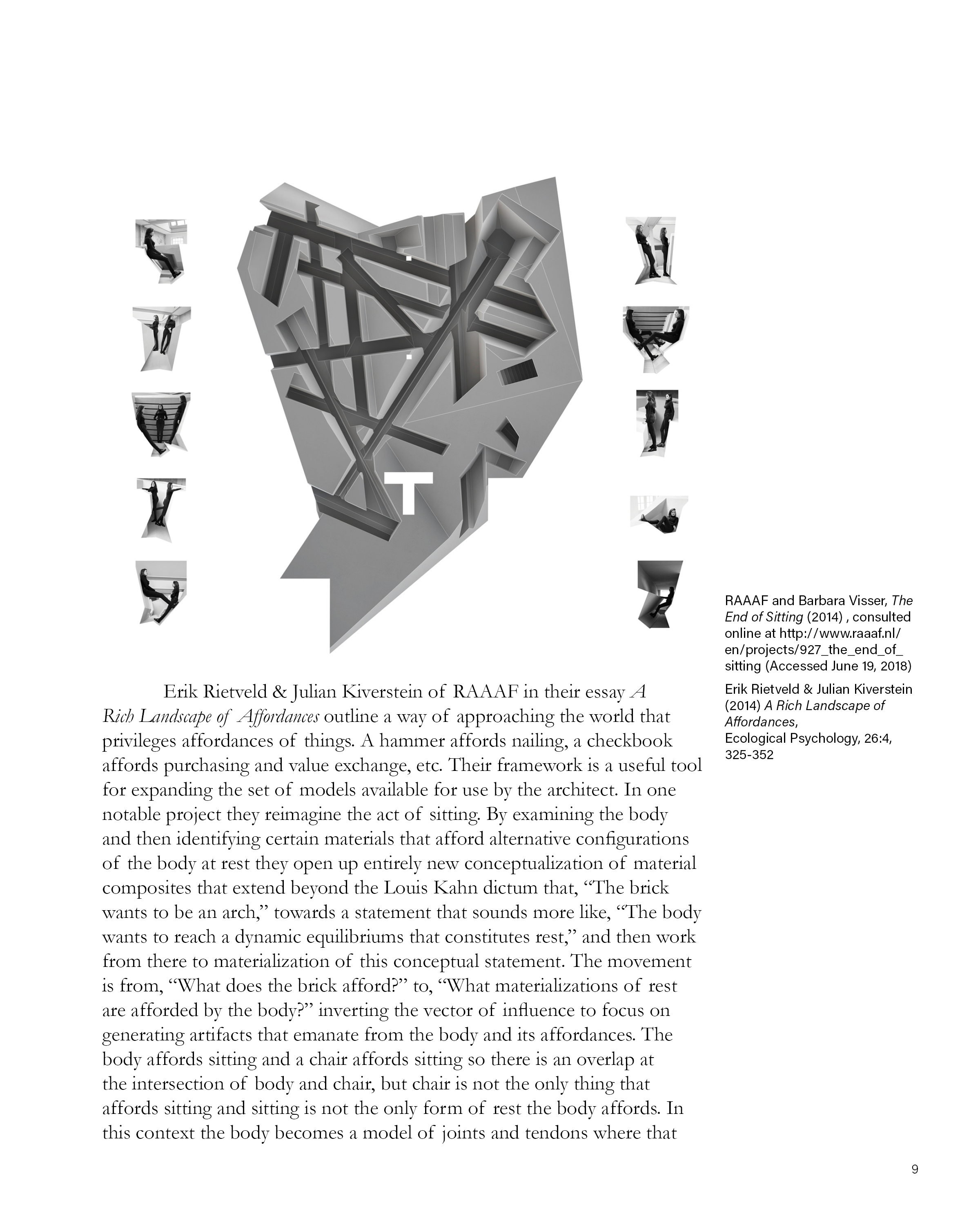 Surface, Ambiguity, and the Creation of Virtual Space Plate